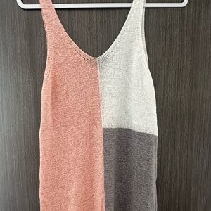 Multi-colored tank top - size small